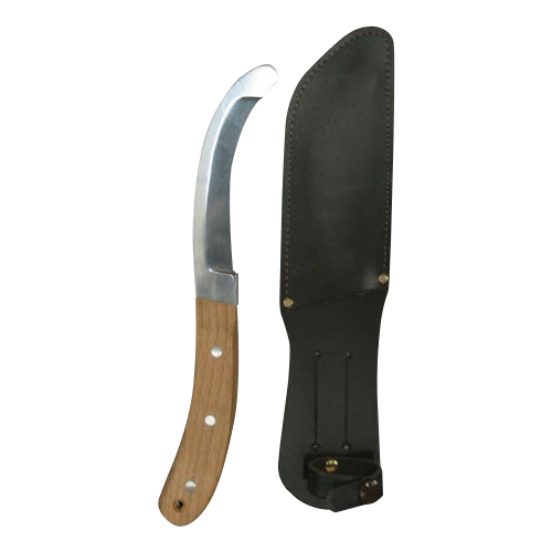 Knife for quick release with sheath