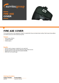 Fire Axe Cover Thumbnail
