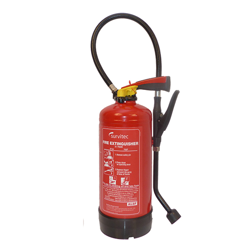 Foam Cartridge Fire Extinguisher 9 L Polar Solvent (Alcohol) without Bracket E9A6EVP