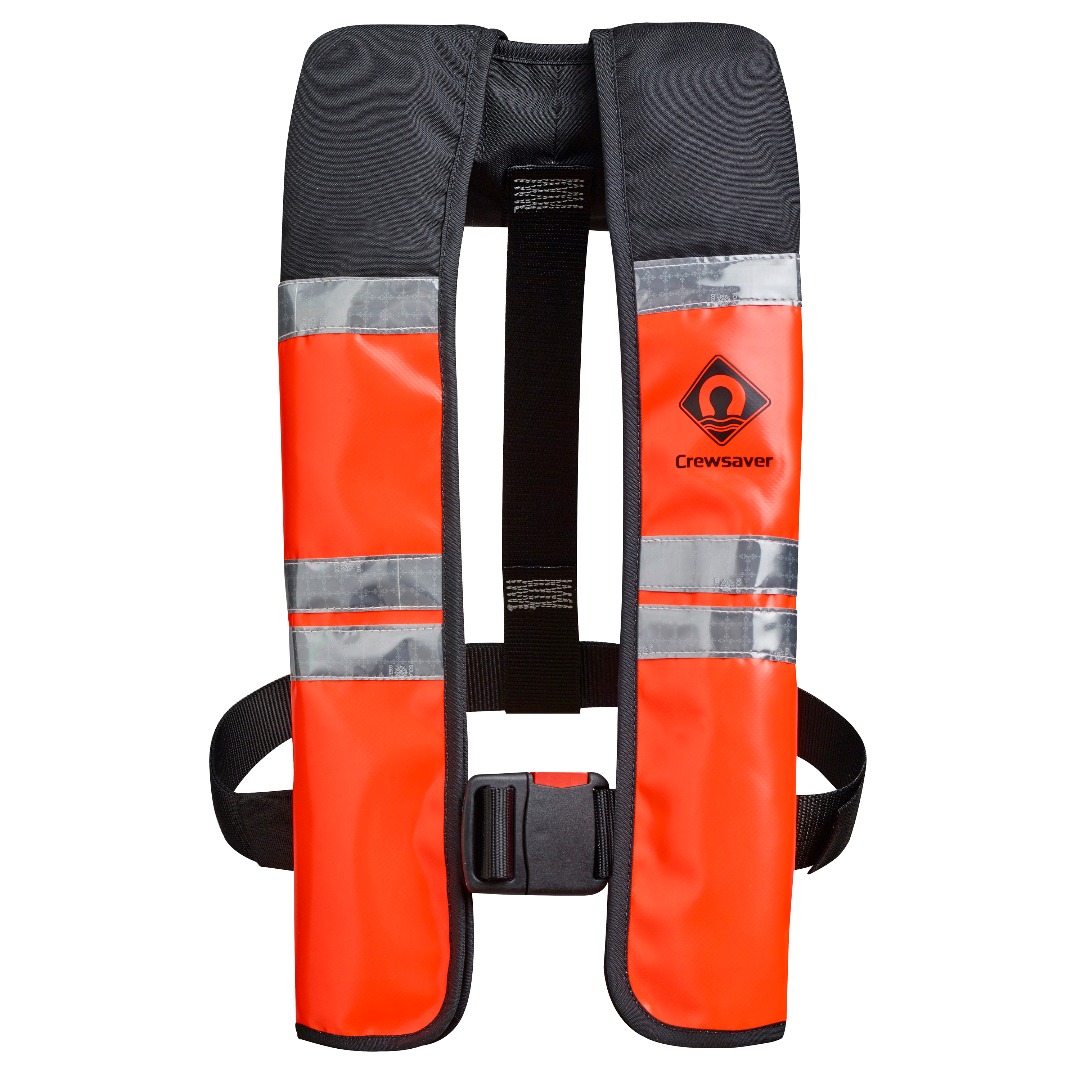 Crewfit 150N Automatic Harness - Wipe Clean Orange