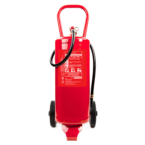 Wheeled ABC Stored Pressure Fire Extinguisher 25 kg