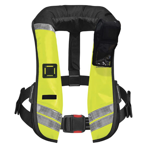 Crewfit 275N XD Fish Farm Wipe Clean Yellow Automatic Harness