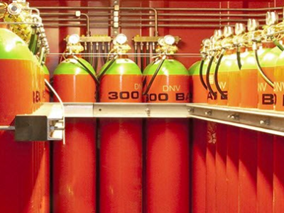 Survitc Fire Services cylinders