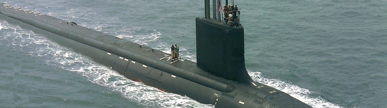 Submarine escape - emerging sub