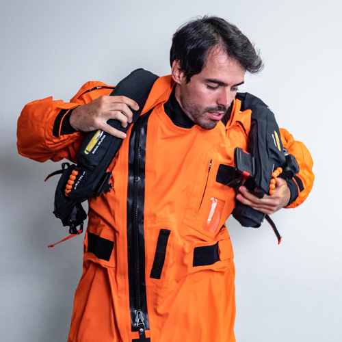 1000S Front Aircrew Immersion Suit