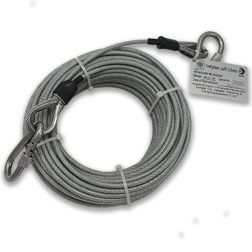 Fire Fighters Lifeline with Hook 30 M