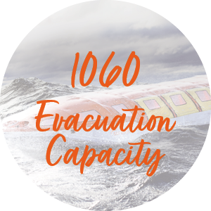 Seahaven 1060 evacuation capacity