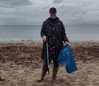 Survitec Dunmurry - Clean-up at beach in Holywood.jpg