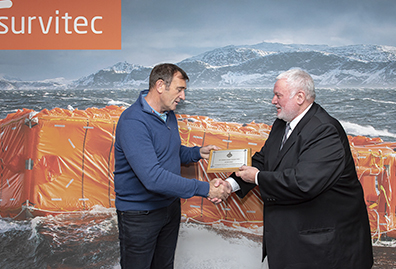 Survitec receives inaugural award for contributions to maritime safety with Seahaven.jpg