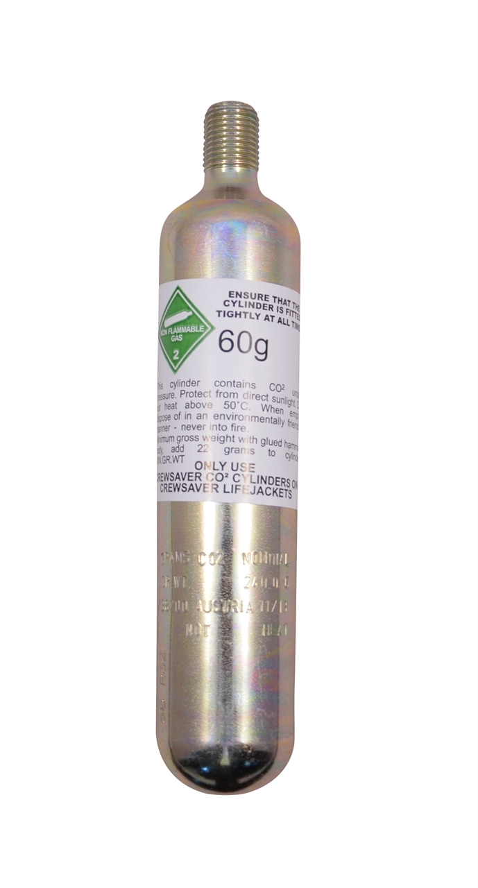CO2 Cylinders 33gm Cylinder for Gas Operated Lifejacket