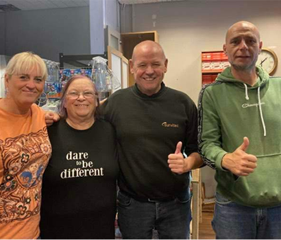 Survitec Birkenhead Hoole Road Community Hub Helping In The Shop And Diy