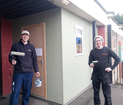 Purpose Day Dunmurry Painting A Local School (1)