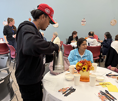Purpose Day Vancouver Serving Dinner To Over 100 Seniors