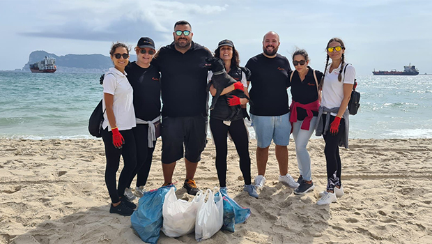 Survitec Algeciras Beach Clean With The Team