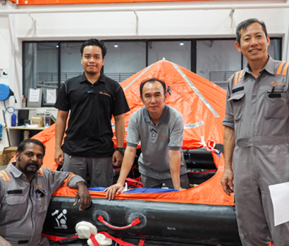 Survitec Careers Liferaft Technicians
