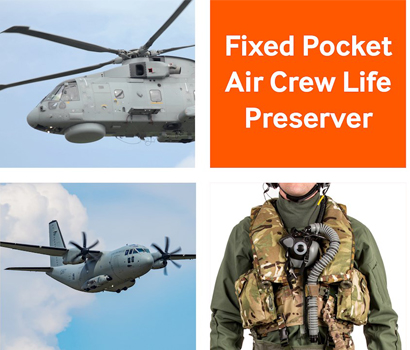Survitec Fixed Pocket Air Crew Life Preservers